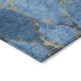 thumbnail image 3 of Addison Rugs Chantille Indoor/Outdoor Transitional Damask Blue Machine Washable Rectangle Rug, 10' x 14', 3 of 7