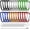BLACK,SLIVER,RED,BLUE,ORANGE,GREEN, variant on 2.4" 24pcs Small Carabiner Clip Keychain, Aluminum D Ring Shape Clips with Keyring Keychain Hook