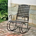 thumbnail image 2 of Santa Fe Patio Metal Rocker in Bronze, 2 of 6