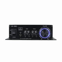 Mini HIFI Digital Bluetooth Audio Power Amplifier - 40WX2, Aluminum Alloy, 2.0 Channel, Car Audio System
