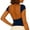 Navy-05, variant on Halter Tops for Women Workout Tank Tops Woman with Built-in Bras Y2K Backless Pilates Athletic Going Out Tank