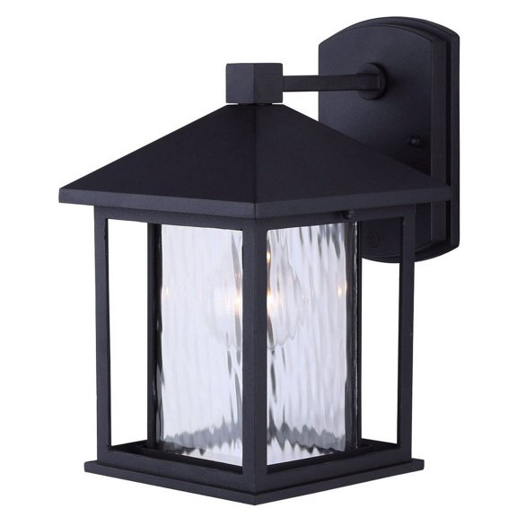 Canarm Canarm Matte Black Outdoor Wall Light Fixture