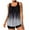 Black, variant on Women's Flowy Tankini Bathing Suits Plus Size S-5xl 2 Piece Modest Swimsuits Swimwear Tank Top Boyshorts Beach Pool Multicolor, 2XL