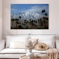 thumbnail image 2 of Elephant Stock Palm Springs Sierras Wall Art - Horizontal Canvas Wall Art - Living Room Wall Decor - Nature Canvas - Blue And Gray Decor - 51" x 34", 2 of 8