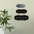 thumbnail image 4 of Signs ByLITA Designer Health Center Sign (Lt Gray) - Large, 4 of 5