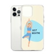 thumbnail image 2 of Clear Case for iPhone® Yoga Just Breathe Phone Cover Gift (iPhone 12 Pro Max), 2 of 2