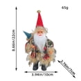thumbnail image 3 of Colgante de Navidad Xihbxyly Papá Noel de pie Adorno para Fiesta, 3 of 3