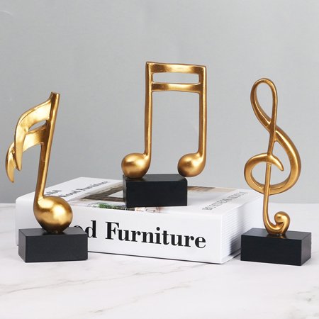 Musis Statue Music Statue Simple Sculpture Living Room Bedroom Musical Themed ...