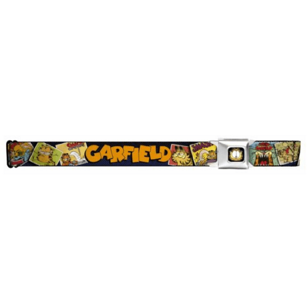 Garfield & Friends Seatbelt Belt GARFIELD Text Logo w/ Comic Strip