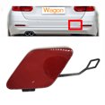 thumbnail image 2 of Trimla Rear Tow Cover for 16-18 BMW 3 Series Wagon F31 LCI Touring 320i 325d 328i 330d 330e 330i 340i 2016 2017 2018 Bumper Hook Eye Towing Cap 51127428436, 2 of 5