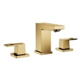 thumbnail image 2 of Grohe Eurocube 20370GNA 8-inch Widespread 2-Handle S-Size Bathroom Faucet 1.2 GPM in Grohe Brushed Cool Sunrise, 2 of 3