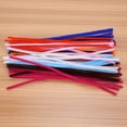 thumbnail image 3 of 200 Uds. Juguetes de peluche hechos a mano innovadores para niños, varilla trenzada de terciopelo colorida DIY para guardería con colores mezclados, 3 of 8
