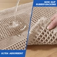 thumbnail image 4 of JIATER Waffle Bathroom Rugs Non-Slip Washable Bath Mat Super Absorbent Quick Dry, 4 of 9