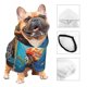 thumbnail image 3 of Fotbe Colorful Underwater Sea Turtle Sudadera con Estampado para Perros Pequeños – Suéter con Capucha para Mascotas, Tela Suave de Forro Polar con Bolsillo-Small, 3 of 7