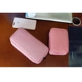 thumbnail image 2 of Bewildely Estuche portátil para bolsa de almacenamiento, organizador de dispositivos USB Digital, Cable para auriculares de viaje Almacenamiento y organización del hogar rosado L, 2 of 6