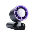 thumbnail image 4 of Gray Handheld Fan with Ice Cooler Semiconductor Rechargeable Portable Pocket Fan, Hand Fan Ai Semiconductor Cooling 21000 Rpm Motor 199-Stepless Speeds 3000Mah Battery 14-Hour Runtime, By Kingtowag, 4 of 9