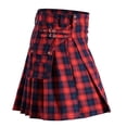 thumbnail image 3 of Ana Scottish Mens Kilt Traditional Highland Dress Skirt Kilts Tartan Plaid Skirt, 3 of 9
