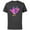 Charcoal, variant on Darkwing Duck - Short Sleeve Cotton T-Shirt for Adults -Customized-Navy