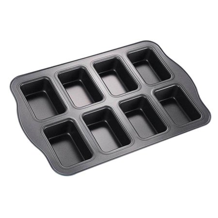 Wilton 8 Cavity Mini Loaf Non-Stick Baking Tin Perfect Results...