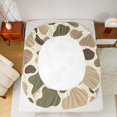 thumbnail image 4 of Manfei Minimalst Camouflage Fitted Sheet Queen, Old Fashion Camo Bedding, Khaki, 3pcs, 1 Fitted Sheet and 2 Pillowcases, 4 of 6