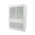 thumbnail image 2 of TPI Corporation HF3316T2RPW Large Fan Forced Electric Wall Heater, Markel 3310-Series, 4000-Watt, 240/208V, 16.8A, 175-CFM, Double Pole Thermostat, Steel Grill 18ga. White, 2 of 7