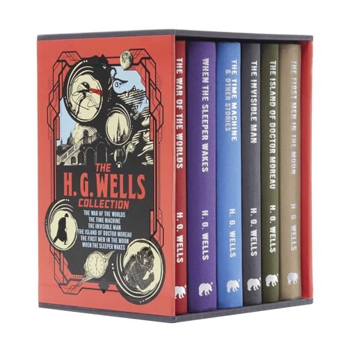 Pre-Owned The H. G. Wells Collection: Deluxe 6-Book Hardcover Boxed Set (Arcturus Collector's Classics), 9781789505481, 1789505488, Hardcover,