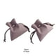 thumbnail image 3 of Bolsa de regalo de 50 piezas, reemplazo portátil, joyería de Color sólido, bolsa de almacenamiento de Cable de datos para teléfono móvil, Ropa, zapatos y accesorios Miscelánea Café Ligero Minnieouse AP016241-07, 3 of 6