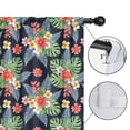 thumbnail image 4 of Pioneer Flower Floral Print Pattern Insulated Teens Curtains Set Of 2, Bedroom Essentials, Toddler Room Decor 52"x84", 4 of 5