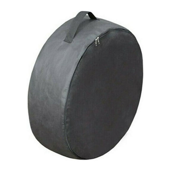 Tekuisi 1 Pcs Universal Car Spare Tire Wheel Protection Covers Storage Bag Carry Tote 24.8x8.2" for Storing Car Spare Tires