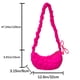 thumbnail image 4 of Bolsa De Hombro Bolso bandolera de nailon para mujer, bolsos suaves informales a la moda (rosa roja) Likrtyny Para Estrenar, 4 of 4