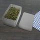 thumbnail image 4 of Caja de té para el hogar, 2 unidades, caja de embalaje de té a granel, caja de almacenamiento rectangular de hojalata, 4 of 6