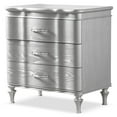 thumbnail image 4 of Furniture of America Seabliss Wood Queen 6-Piece Bedroom Set in Silver, 4 of 20