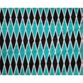 thumbnail image 4 of oneOone Polyester Lycra Turquoise Blue Fabric Argyle Check Sewing Craft Projects Fabric Prints By Yard 56 Inch Wide, 4 of 4