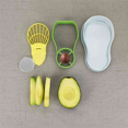 thumbnail image 4 of 2X Juego de Rebanadora de Aguacate 5 en 1 Cortador de Frutas Pelador Removedor de Núcleo Conjunto de Herramientas Multifuncionales, 4 of 5