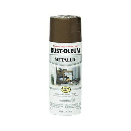 Metallic Spray Paint, Dark Copper, 11 oz., Rust-Oleum,