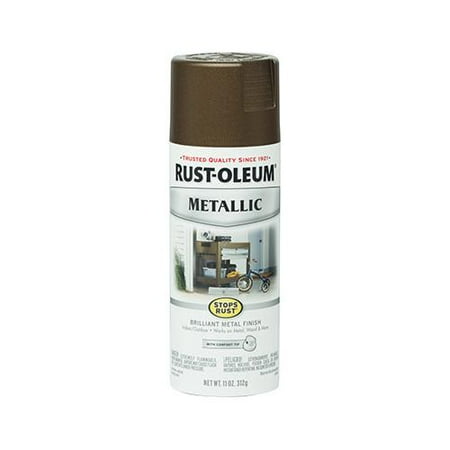 Metallic Spray Paint, Dark Copper, 11 oz., Rust-Oleum,