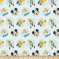 thumbnail image 1 of Handmade Sheets or Pillow Cover Disney Mickey Mouse Play all Day Best Pals, 1 of 3
