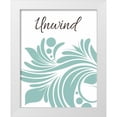 thumbnail image 1 of Robinson, Tamara 15x18 White Modern Wood Framed Museum Art Print Titled - Bath Unwind Swirl, 1 of 4