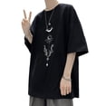 thumbnail image 4 of Camisa de manga corta estampada para hombre,Camisa de media manga para hombre Camisa de manga corta holgada para hombre Camisa de media manga para hombre hecha a medida para la perfección, 4 of 8