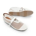thumbnail image 4 of DREAM PAIRS Women's Mesh Ballet Flats Dressy Round Toe Comfortable Mary Jane Flat Shoes With Buckle Strap, 4 of 6