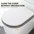 thumbnail image 5 of Btomtd Toilet Seat Covers,Toilet Seat Cushion Thickened Toilet Cover Knitted Toilet Seat Cushion Washable Household Toilet Cover Winter Warm Toilet Seat Cover Mat, 5 of 9