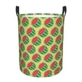 thumbnail image 6 of Lsque Summer Watermelon pattern Laundry Hamper Basket, Tall Woven Rope Hamper Basket for Clothes, Lightweight Storage Basket, Collapsible Waterproof-Medium, 6 of 8