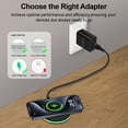 thumbnail image 3 of Wireless Charger, Hootek 15W Fast Wireless Charger Samsung Android Fast Wireless Charging Pad Compatible with iPhone 15/14/13, Samsung Galaxy S22/S21/S20,Wireless Charger Station, Black,FCC Approved, 3 of 8