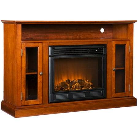Brookside Electric Media Fireplace, for TVs up to 50quot;, Walnut Walmart.com Brookside Electric Media Fireplace, for TVs up to 50quot;, Walnut Walmart.com