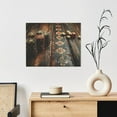 thumbnail image 6 of Logiee Vintage Poker Chips Print Canvas Wall Art ,Art Poster,Canvas Decorative Picture,Decor Wall Pictures for Living Room Bedroom Bathroom,Ready to Hang, 6 of 6