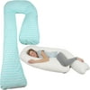 Leachco All Nighter Total Body Pregnancy Pillow, Ivory