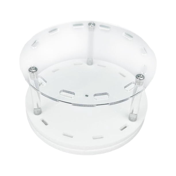 Organizador de pinzas para pestañas, soporte para pinzas de pestañas para artistas profesionales del arte de uñas Blanco