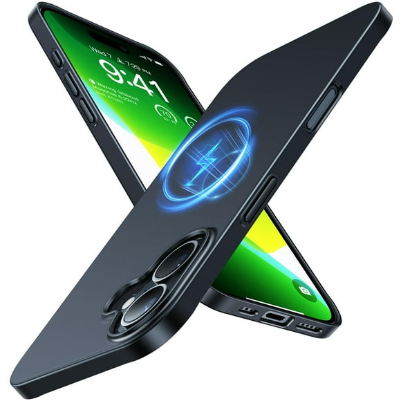 Funda de teléfono TORRAS Magnetic Slim-Fit para iPhone 16 de 6.1 pulgadas