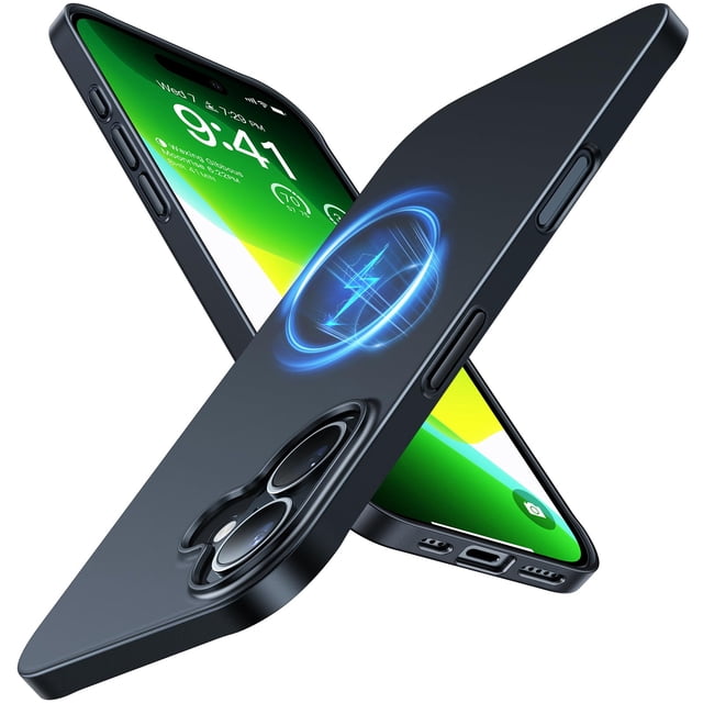 Funda de teléfono TORRAS Magnetic Slim-Fit para iPhone 16 de 6.1 pulgadas