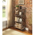 thumbnail image 1 of ACME Itzel Bookshelf  in Antique Oak & Sandy Gray, 1 of 2